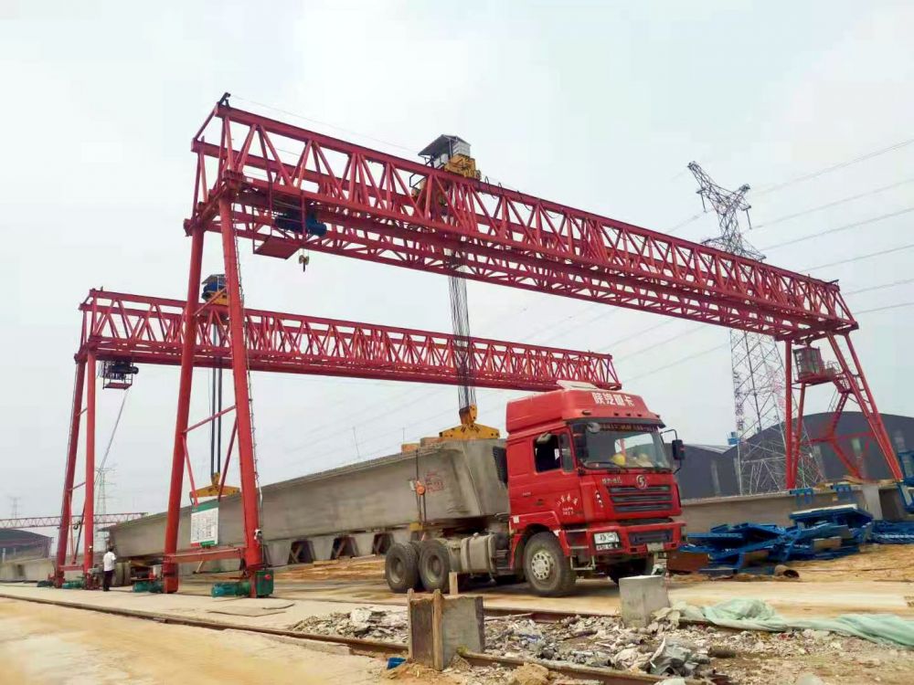 梁場龍門吊、路橋門機、MG型桁架雙梁門式起重機廠家銷售、安裝維修