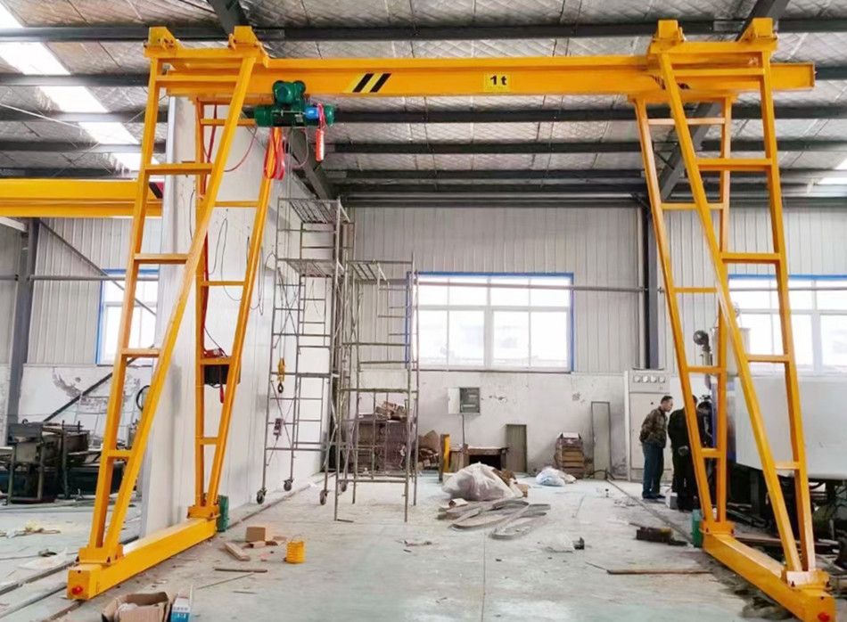 南通龍門吊、電動小型門式起重機廠家供貨、安裝維修