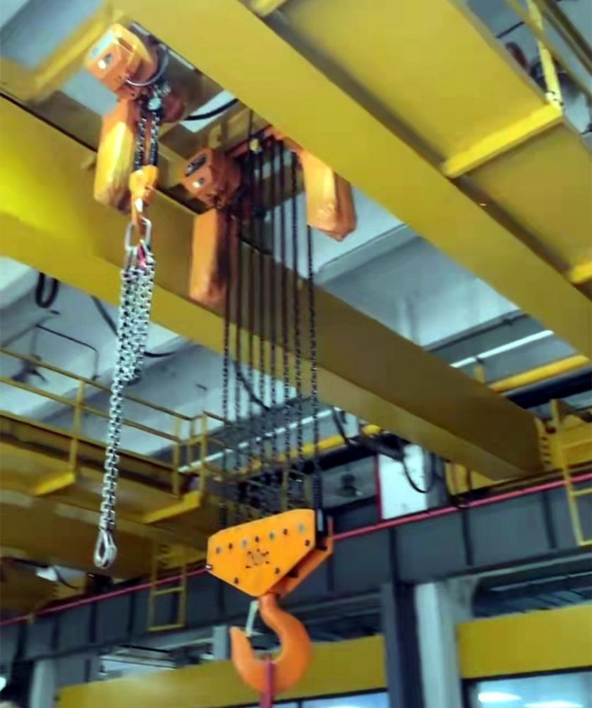 惠州起重機(jī)、吊機(jī)、天車、LH型20t環(huán)鏈葫蘆雙梁起重機(jī)