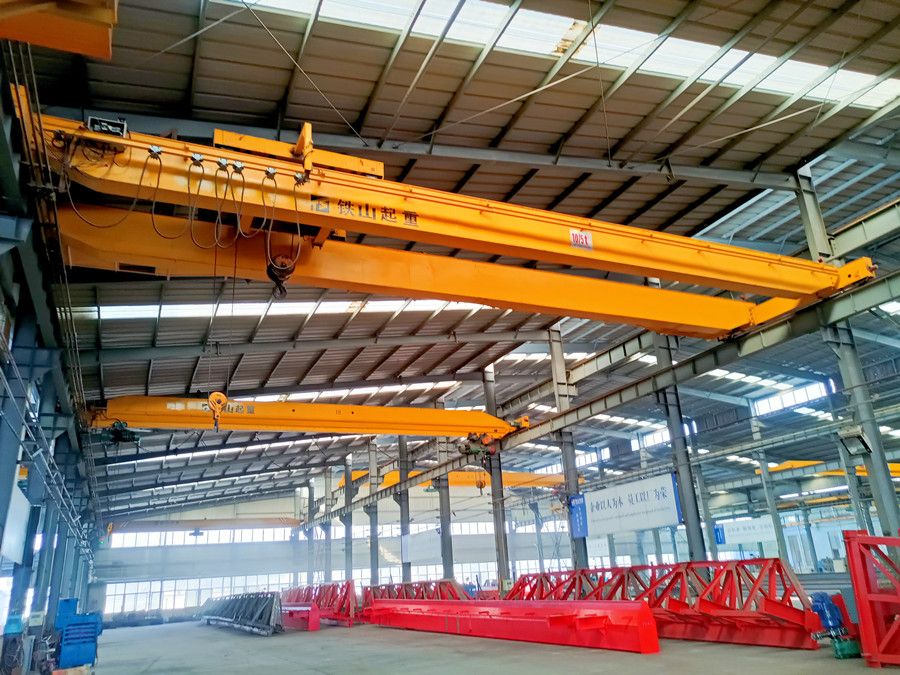 河南鐵山橋式起重機、LH型16/5t電動葫蘆雙梁起重機