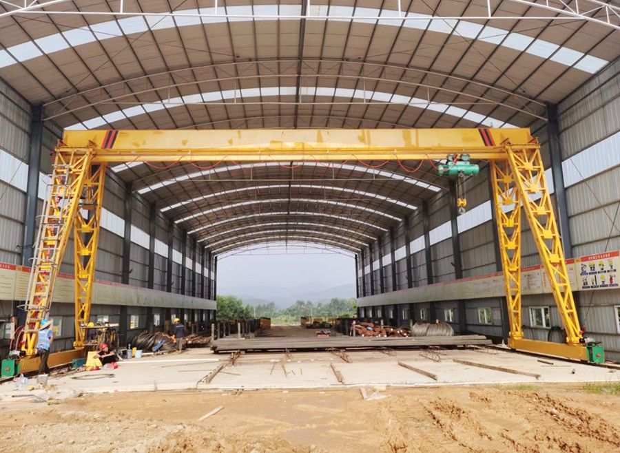 廣東揭陽龍門吊、MH型單梁門式起重機