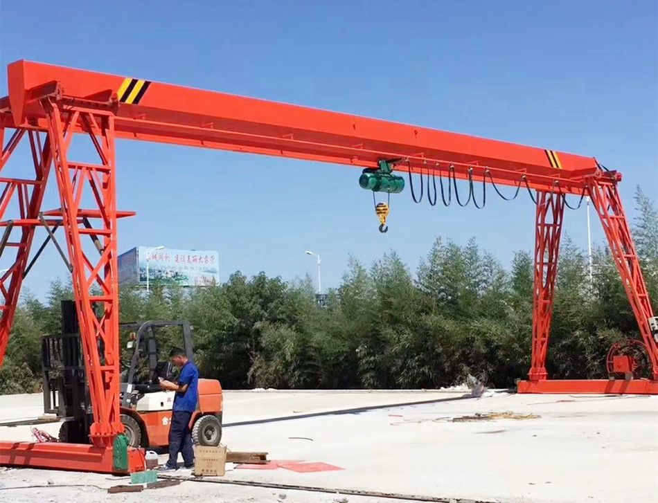 云浮龍門吊、MH型電動(dòng)葫蘆單梁門式起重機(jī)廠家銷售、安裝維修