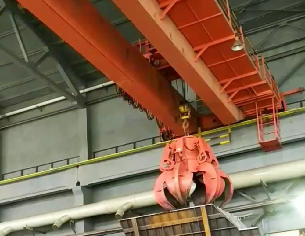 QZ型抓斗橋式起重機、抓斗天車、吊機、航車廠家制造、安裝維修