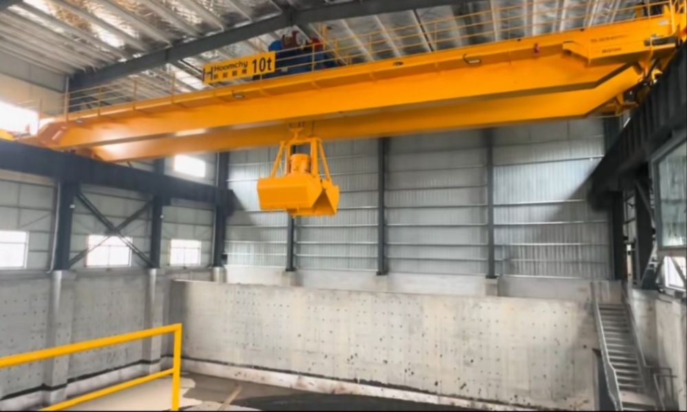 抓斗起重機、智能自動化抓斗吊、抓斗航車