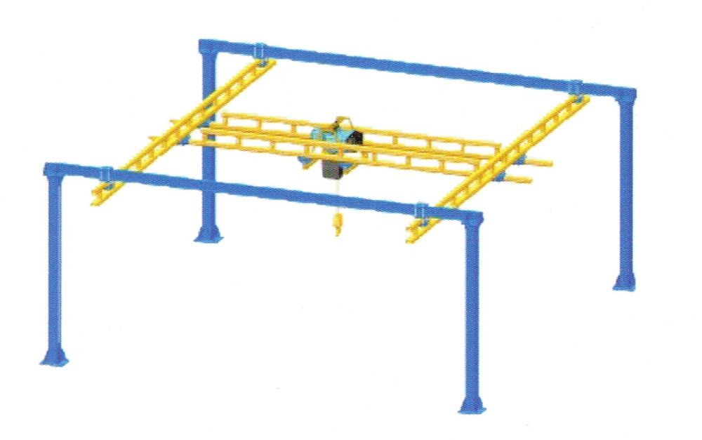自立式KBK剛性桁架雙梁懸掛起重機(jī)結(jié)構(gòu)安裝示意圖.jpg