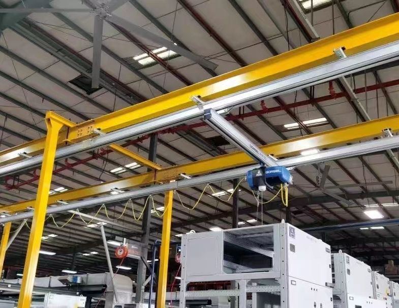 鋁軌軌道輸送系統(tǒng)、自立式KBK鋁合金軌道起重機組合