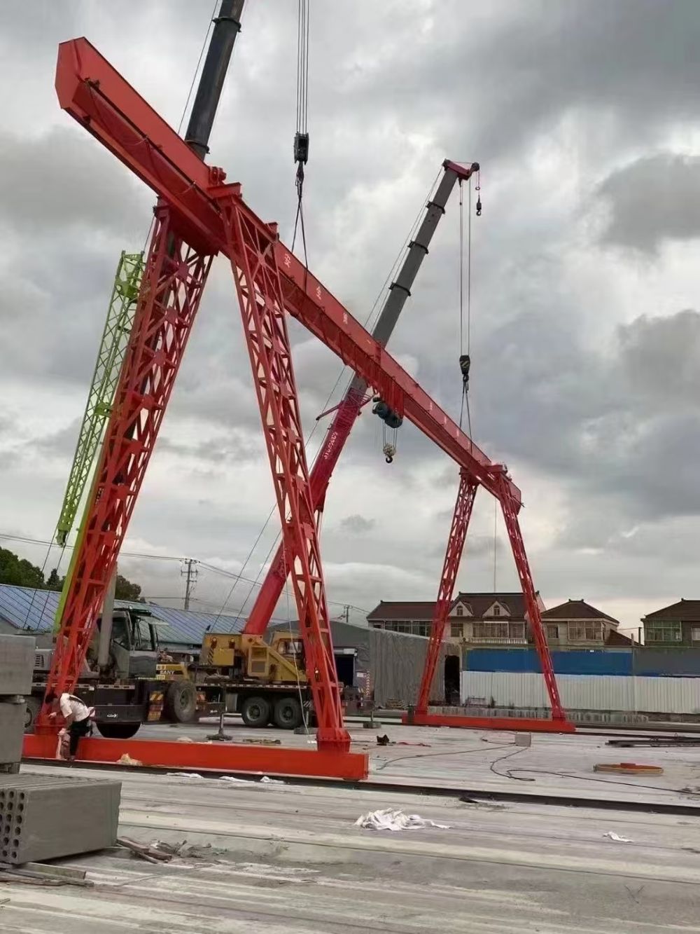 MH型龍門(mén)吊、MH型電動(dòng)單梁門(mén)式起重機(jī)