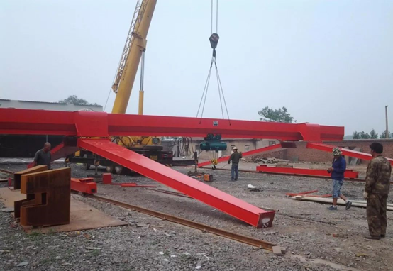 門式起重機門架組裝作業(yè)方法