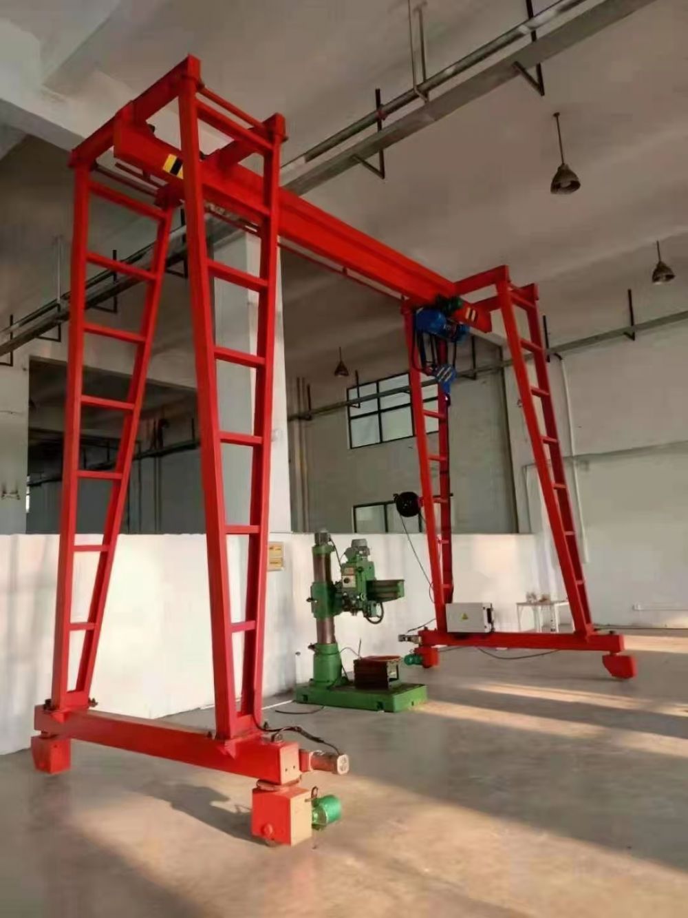 簡易龍門架的噸位、跨度、價格-河南信陽起重機(jī)