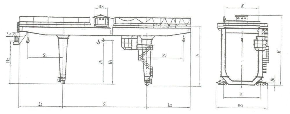 U型雙梁吊鉤門式起重機(jī)外形尺寸圖.jpg