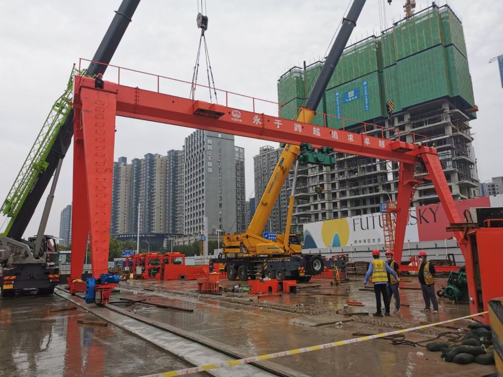 河北保定龍門吊、MH型電動單梁門式起重機