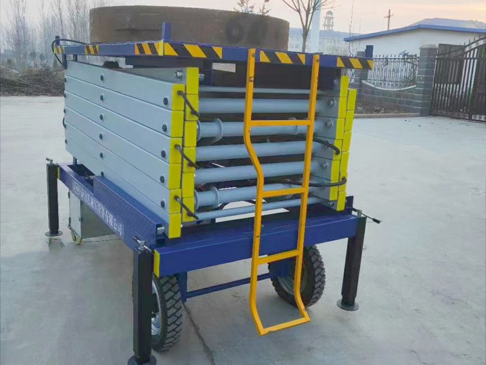 信陽液壓升降機、電動液壓維修升降平臺