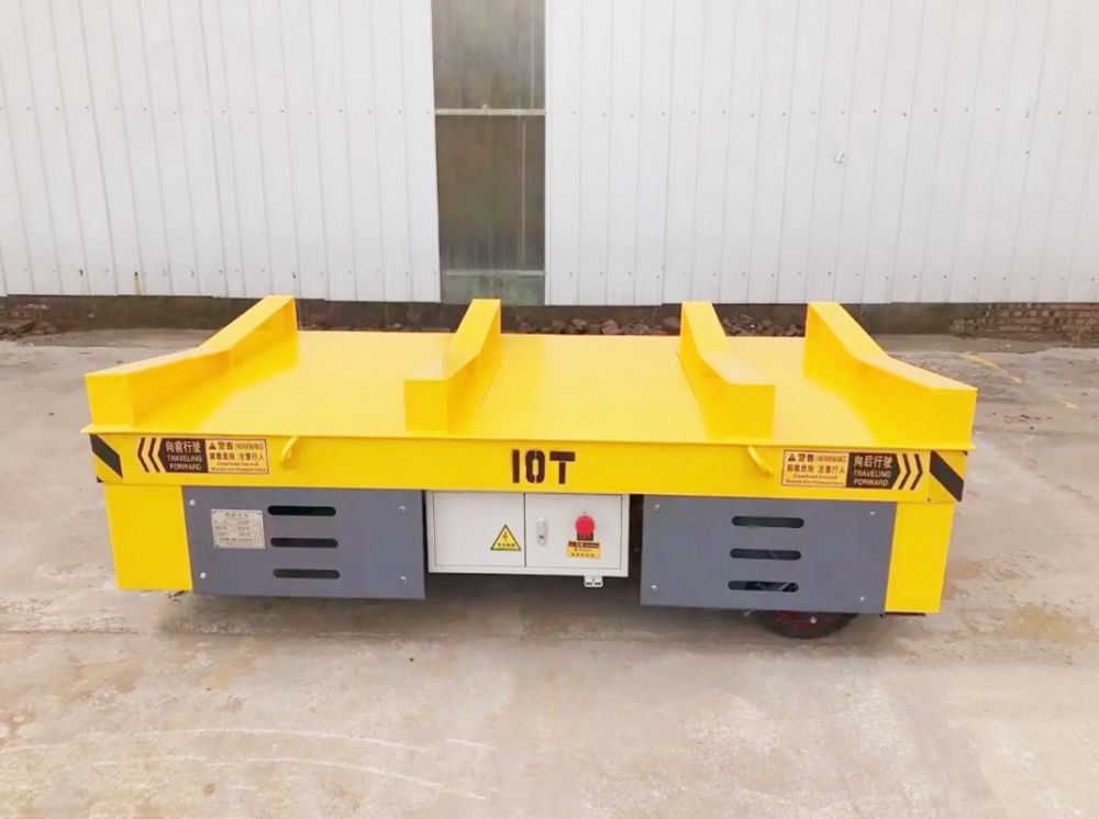 河南濮陽電動地平車、無軌行走電動平車廠家銷售、安裝維修