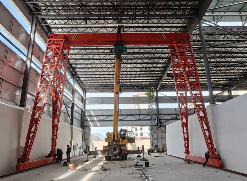 吉林龍門吊、MH型電動單梁門式起重機