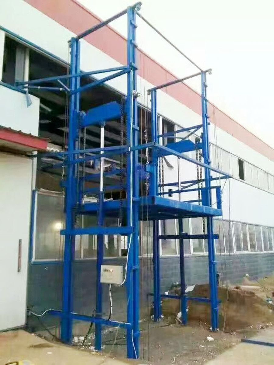 福建導軌式升降平臺、南平鏈條液壓升降機廠家銷售安裝