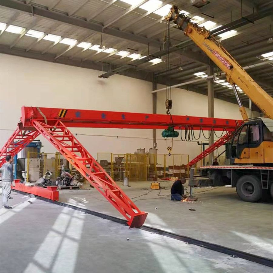 MH型電動葫蘆門式起重機、MHB型半腿門式起重機