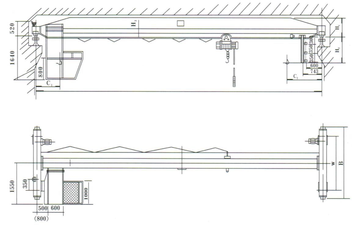 鹽城LD型10T電動(dòng)單梁起重機(jī)廠家直銷(xiāo)