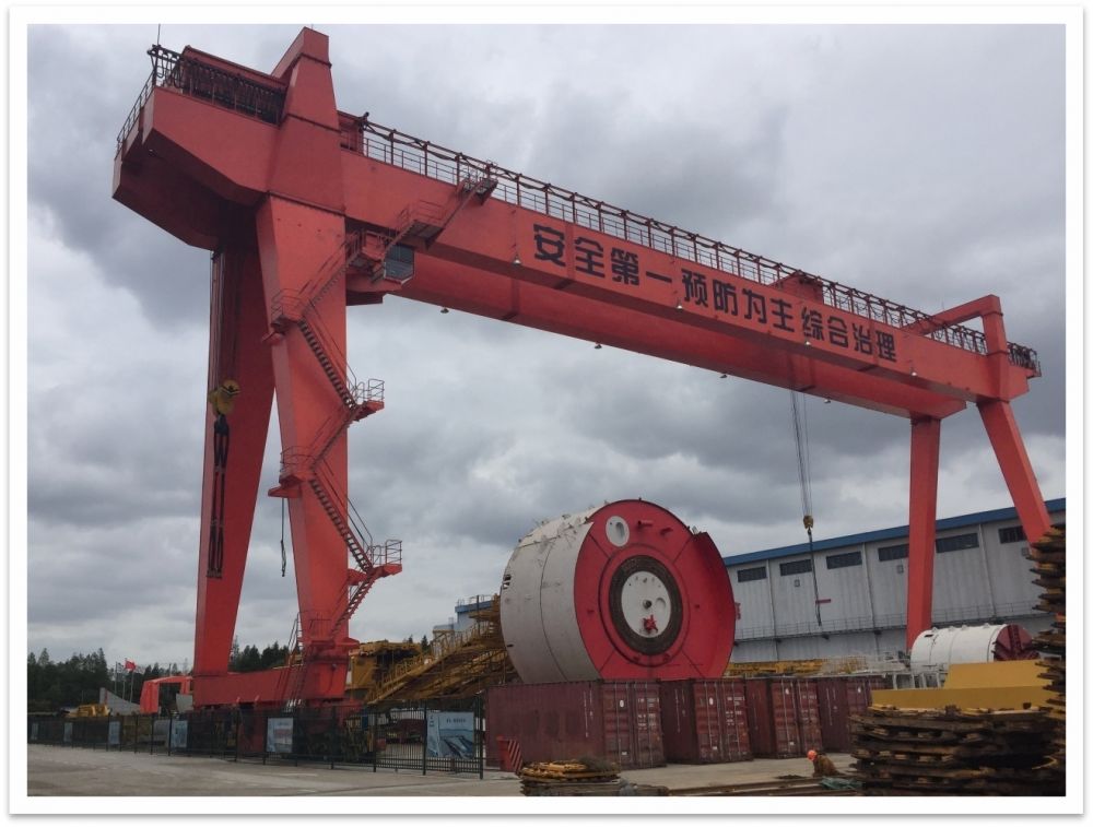 上海基礎(chǔ) ME200T-60M H=25M 門(mén)式起重機(jī)