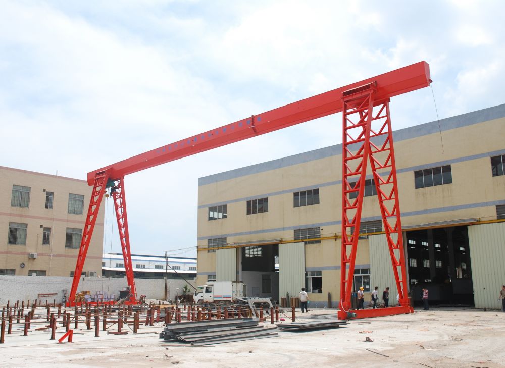 MH型10噸電動葫蘆門式起重機、龍門吊型號規(guī)格、技術(shù)參數(shù)