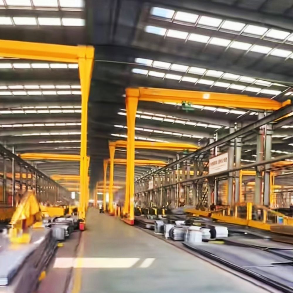 BMH型半腿龍門吊、BMH型半腿電動單梁門式起重機(jī)