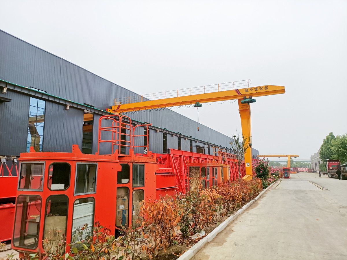 江西門式起重機、吉安L型半腿單梁龍門吊廠家銷售、安裝維修