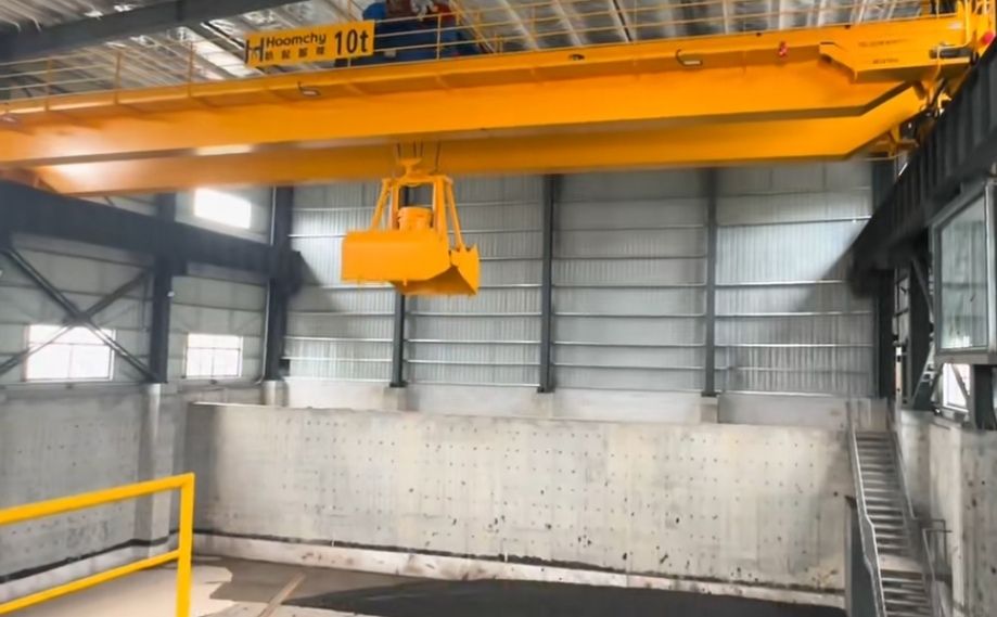 電動抓斗行車、智能抓斗天車、QZ型抓斗橋式起重機(jī)