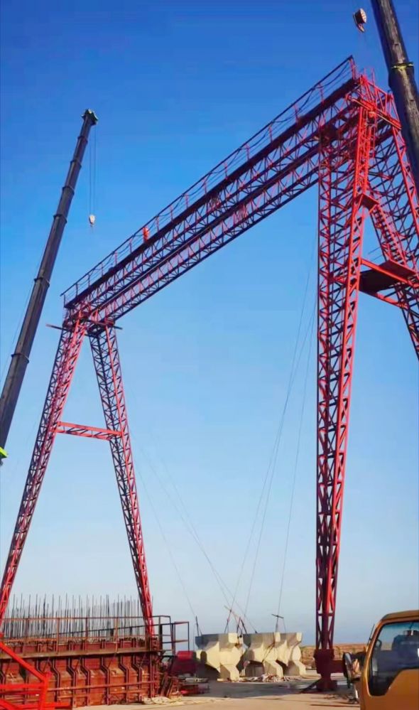 云南龍門吊、昆明龍門、MG50噸門式起重機