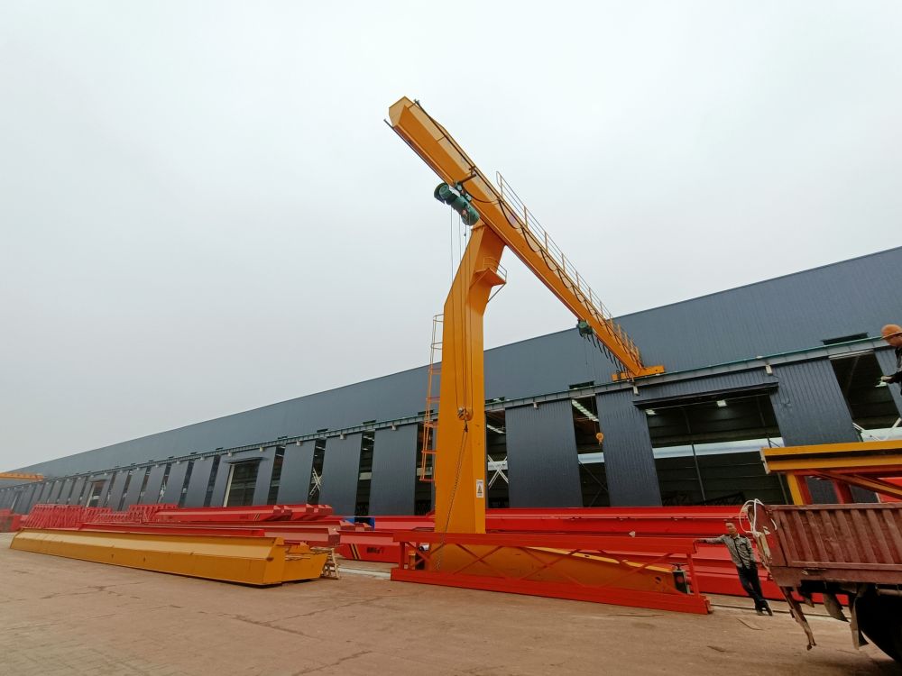 江西門式起重機、吉安L型半腿單梁龍門吊廠家銷售、安裝維修