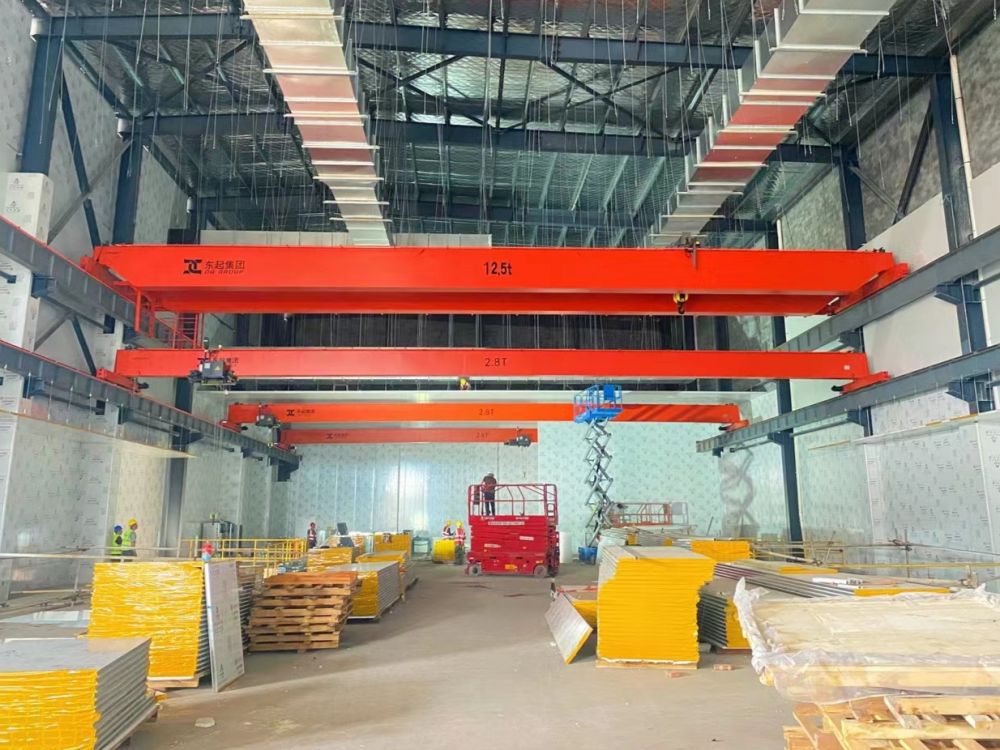 LH型電動雙梁橋式起重機、歐式橋吊、天車、吊機、東起機械