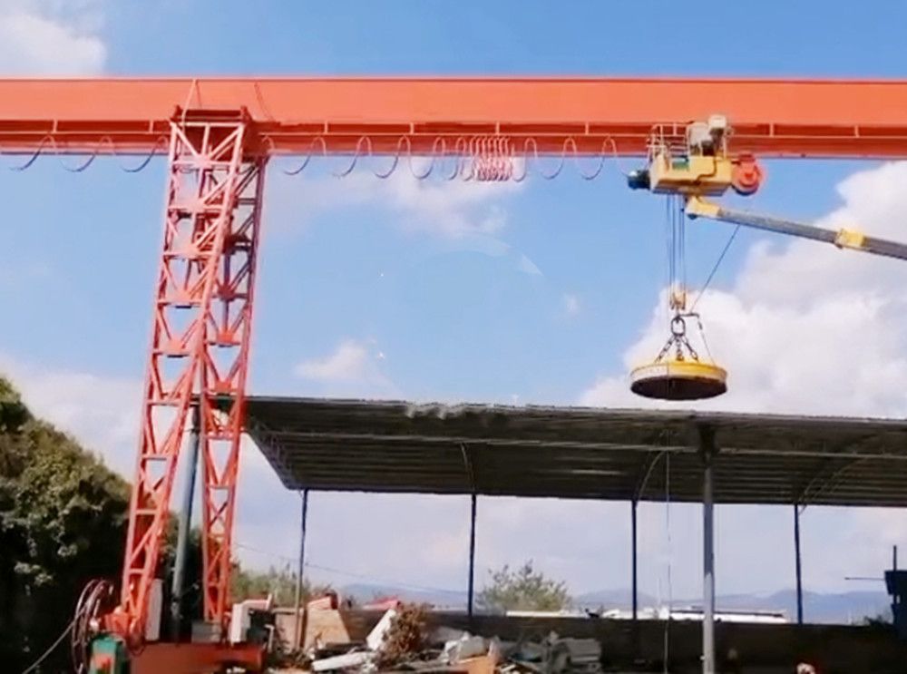 廣西龍門吊、南寧電動電磁吸盤門式起重機廠家銷售服務