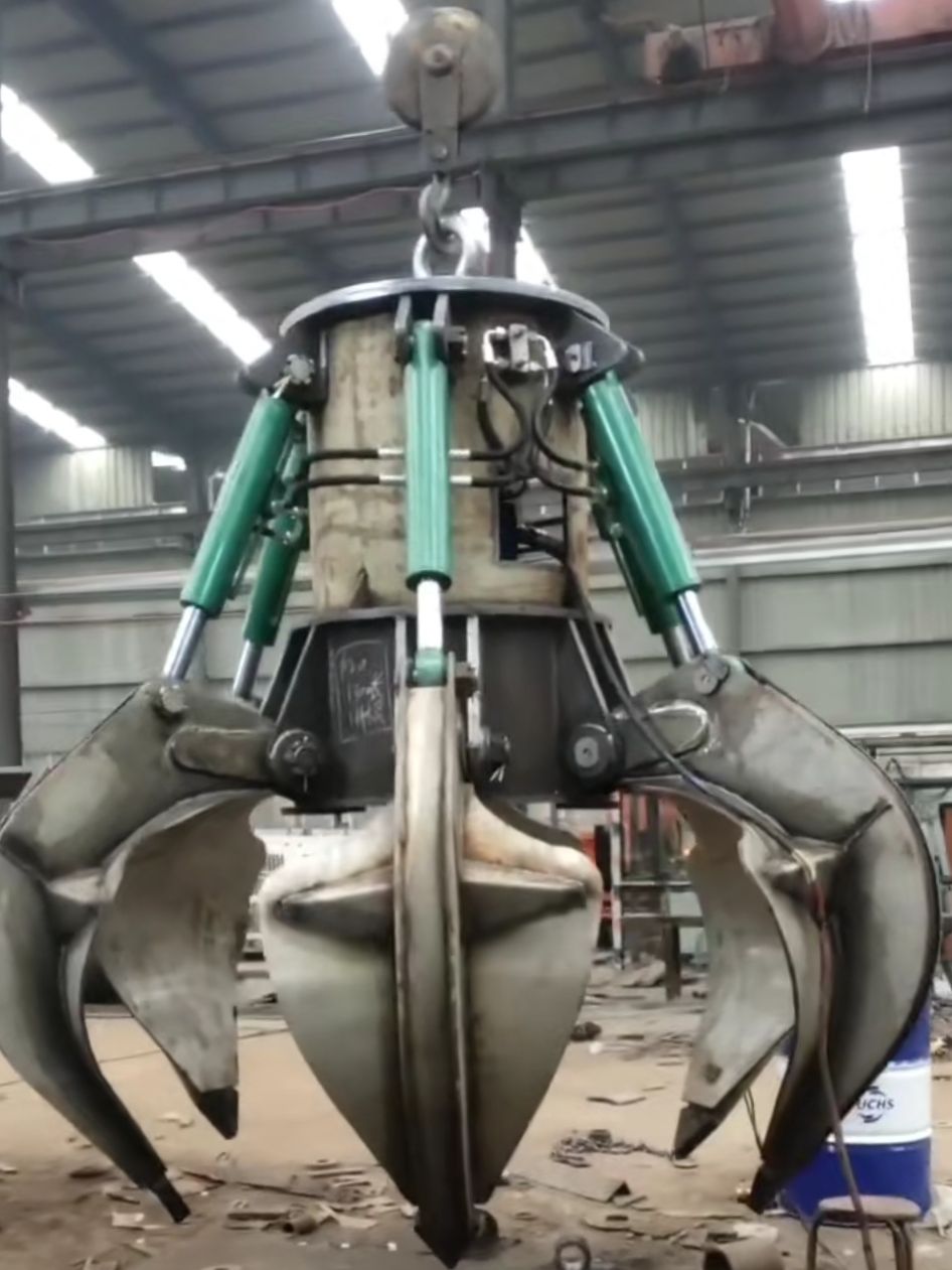 抓斗生產(chǎn)廠家、多瓣電動(dòng)液壓抓斗參數(shù)、價(jià)格