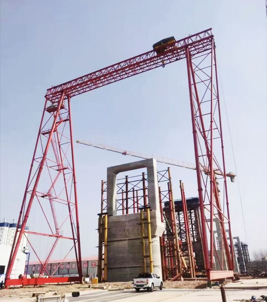 河南鐵山起重機(jī)械設(shè)備，MG型100/16t龍門吊，門式起重機(jī)