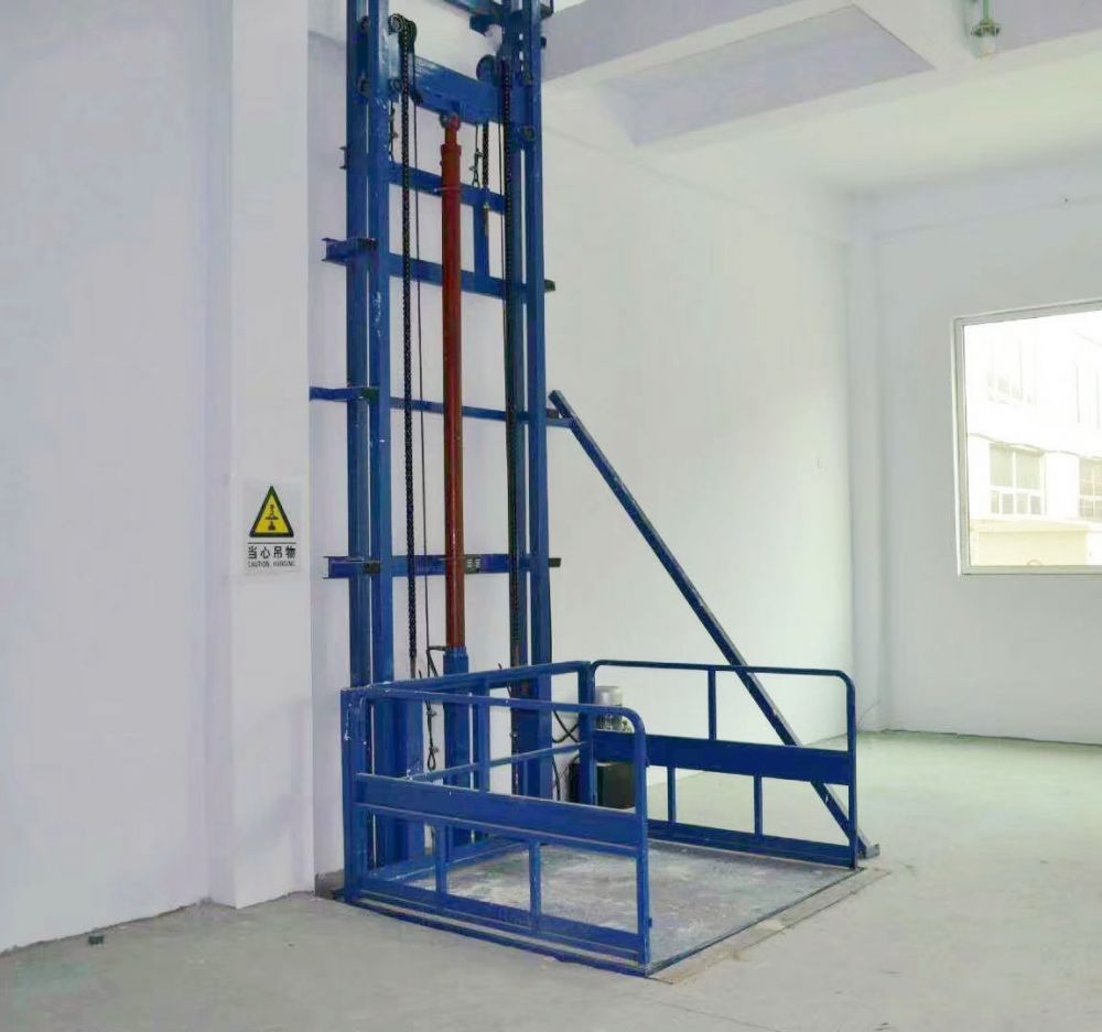 金華市升降平臺貨梯、鏈條導(dǎo)軌式升降機(jī)廠家銷售安裝維修