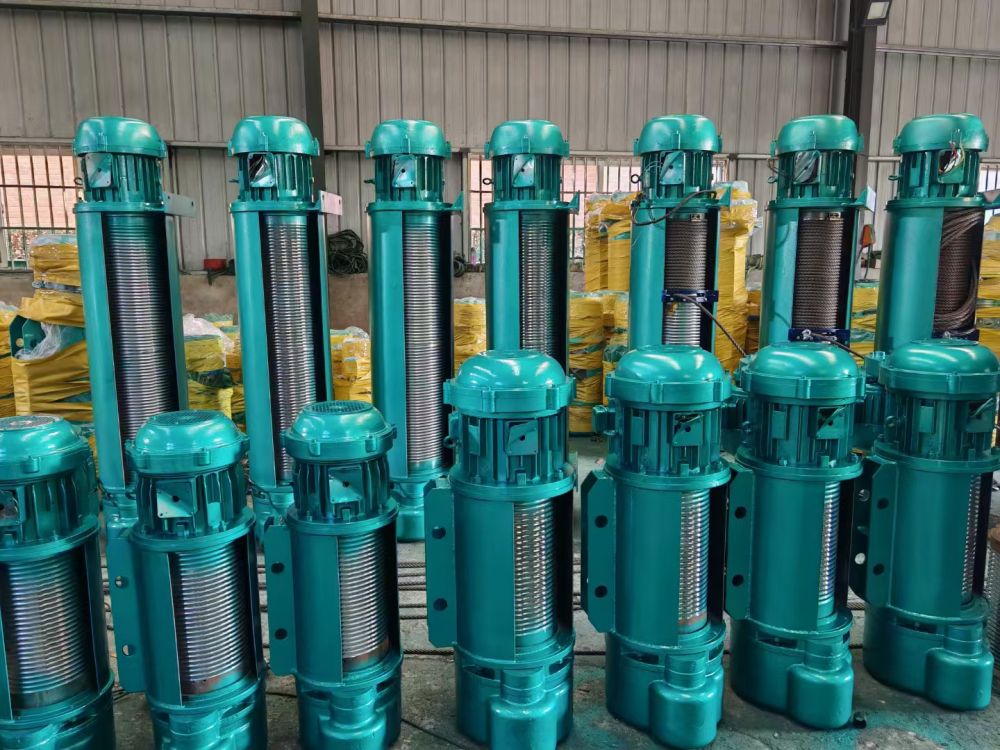 江西電動葫蘆、單速/雙速鋼絲繩式電動葫蘆