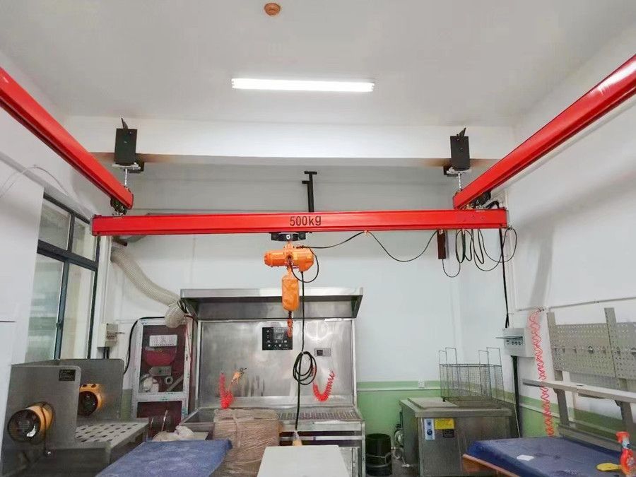 廣州輕型懸掛起重機、KBK柔性軌道懸掛起重機