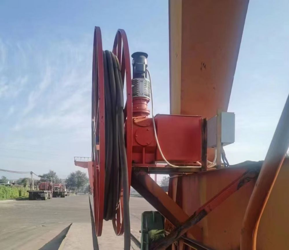 河南龍門(mén)吊電纜線卷筒、門(mén)式起重機(jī)電纜收放器裝置