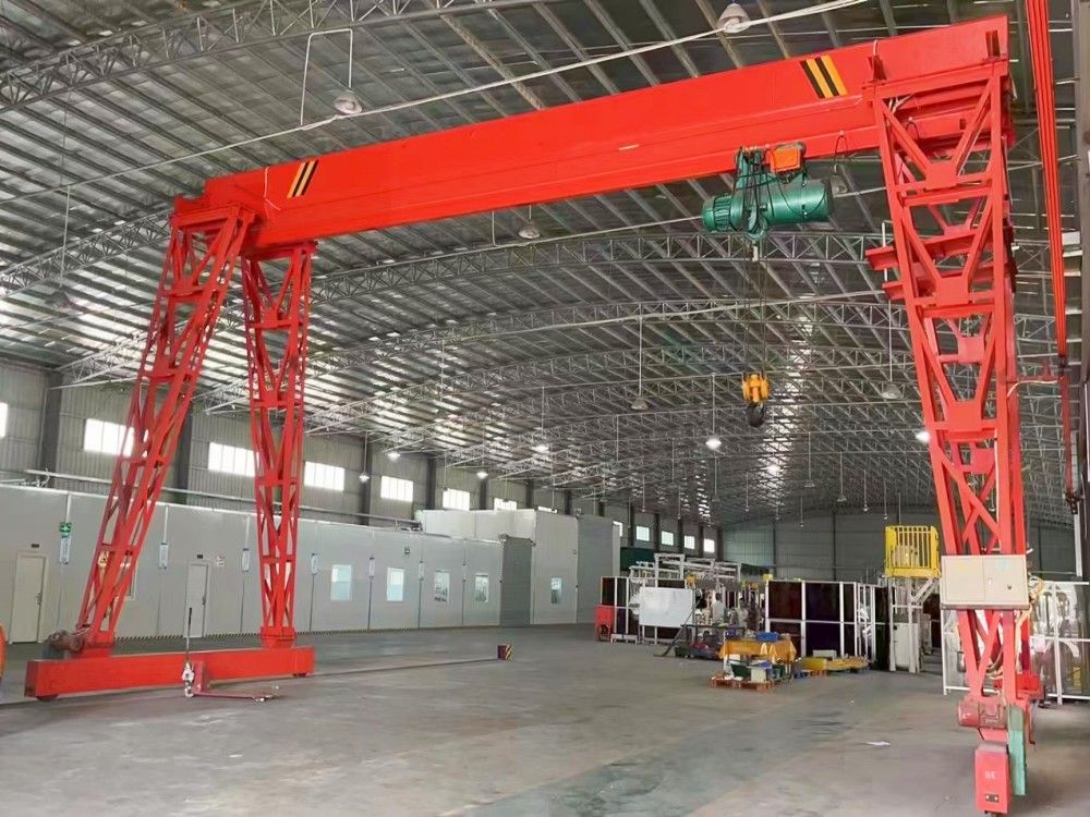 龍門吊廠家、安裝維修、MH型電動單梁門式起重機(1~20t)