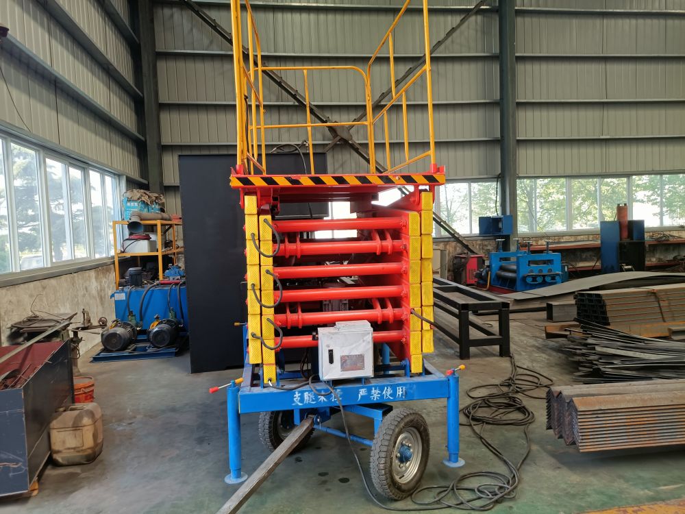 開封液壓升降機、四輪移動液壓平臺、剪叉式升降維修平臺廠家銷售