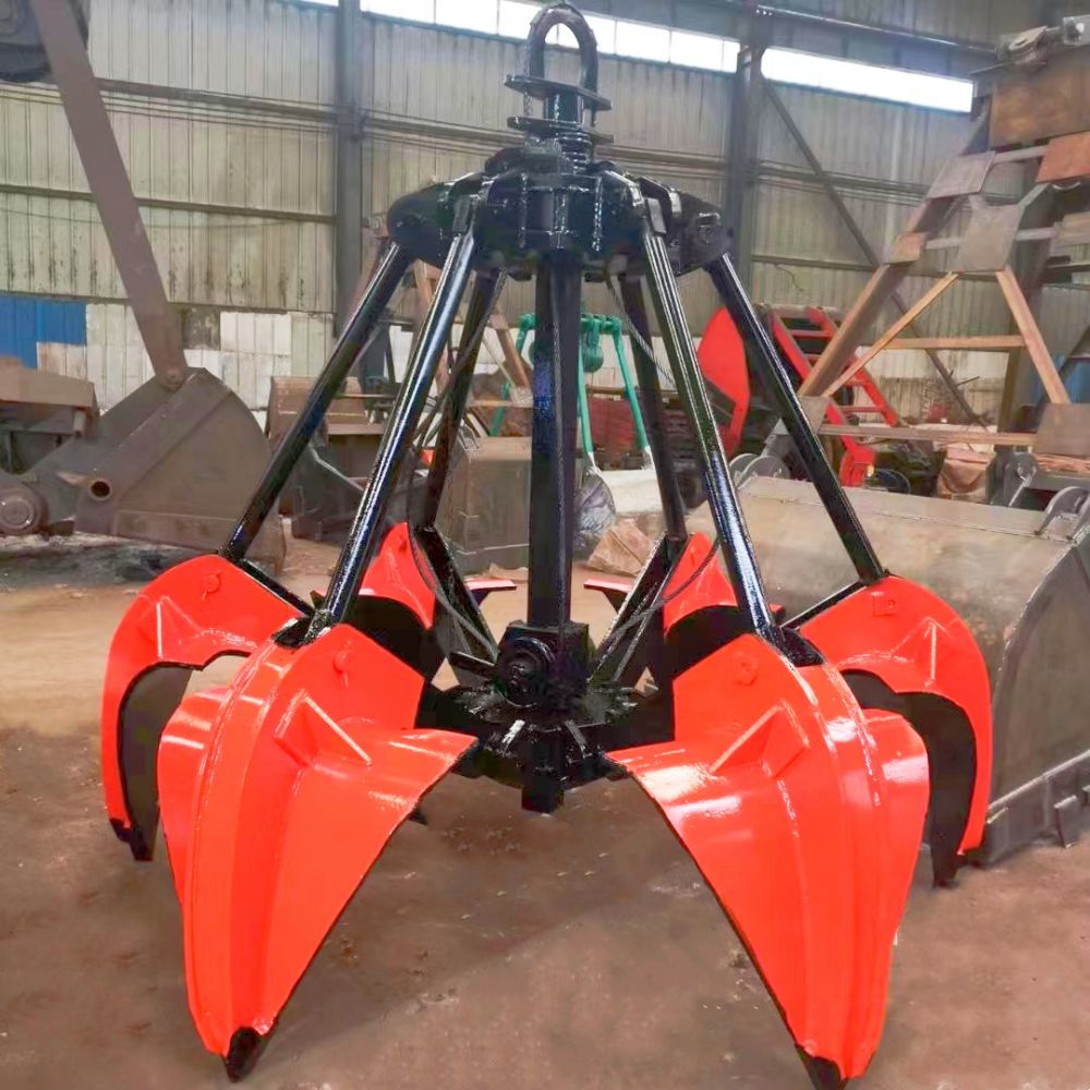 起重機(jī)多瓣抓斗、單繩、雙繩、四繩多瓣抓斗型號(hào)規(guī)格、產(chǎn)品特性