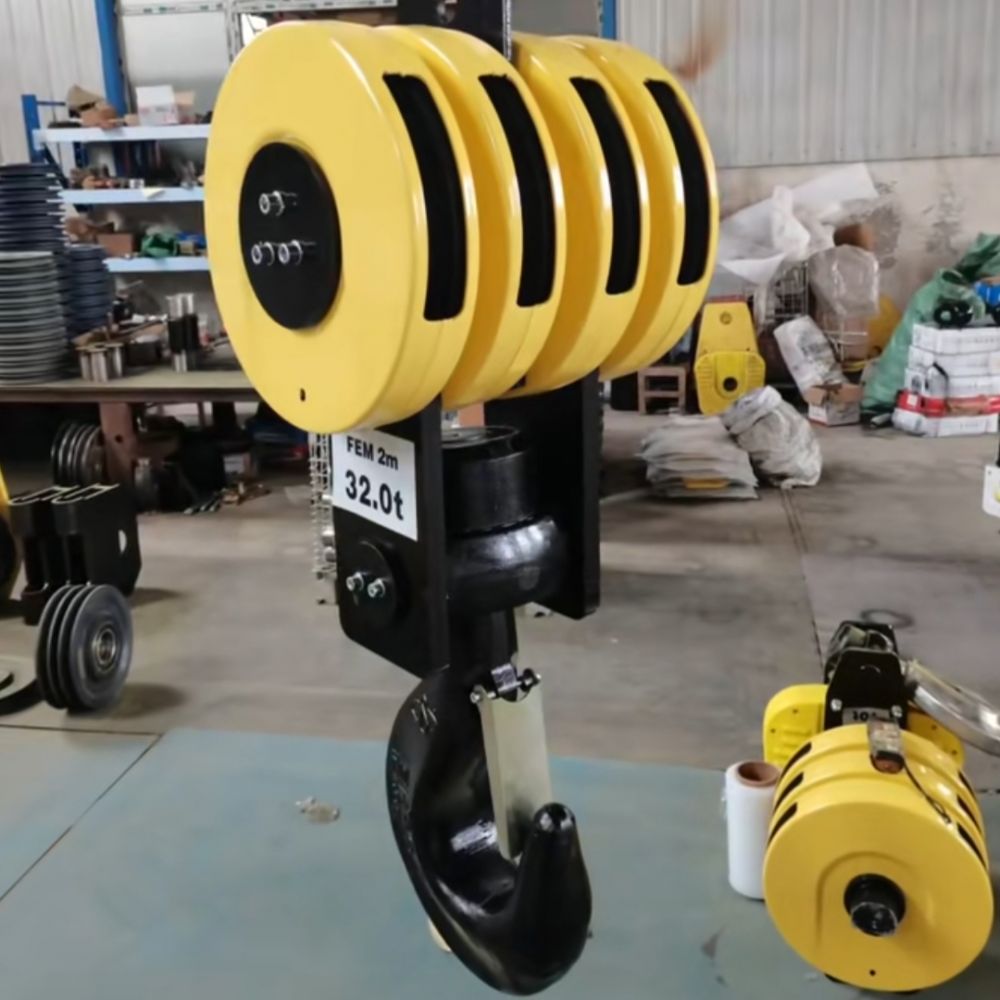 歐式新型起重機吊鉤、全封閉起重機吊鉤組制造安裝維修