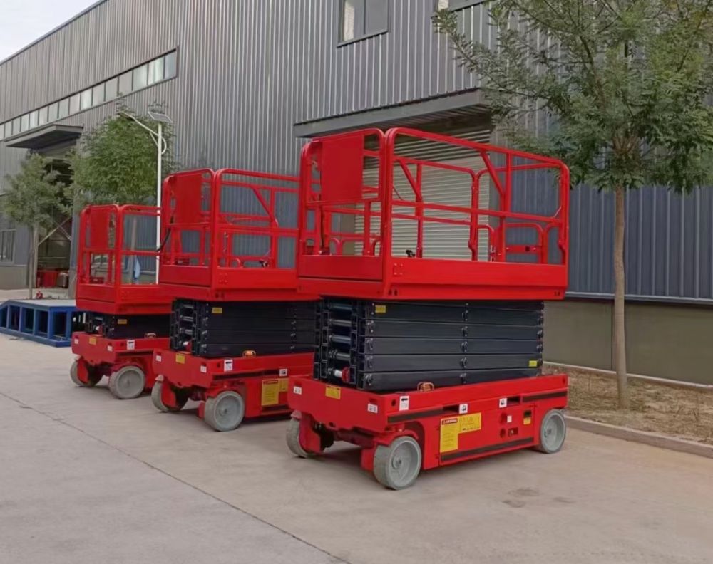 天津自行走升降維修平臺、自行走登高車廠家報價