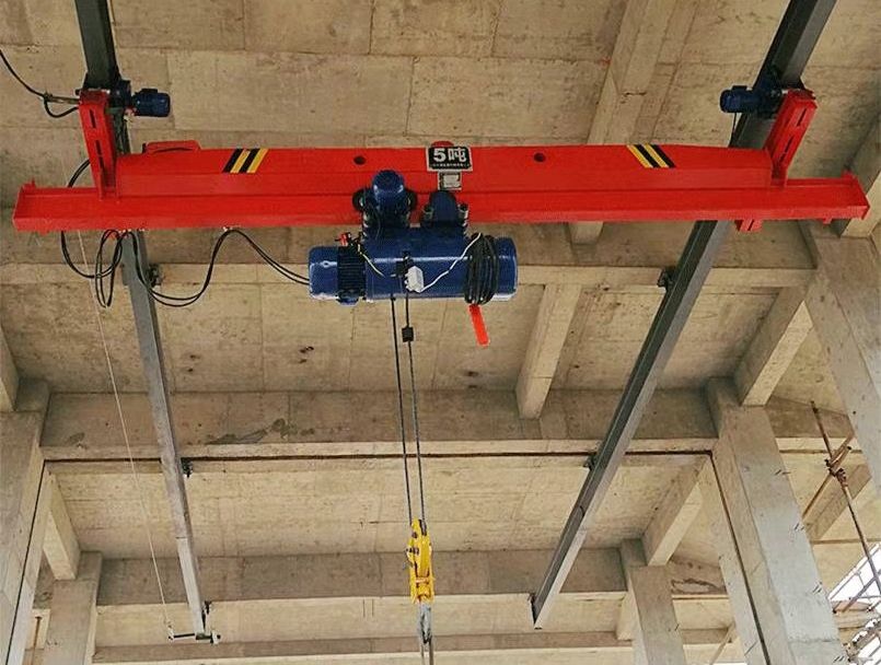 江蘇常州起重機、LX型電動單梁懸掛起重機