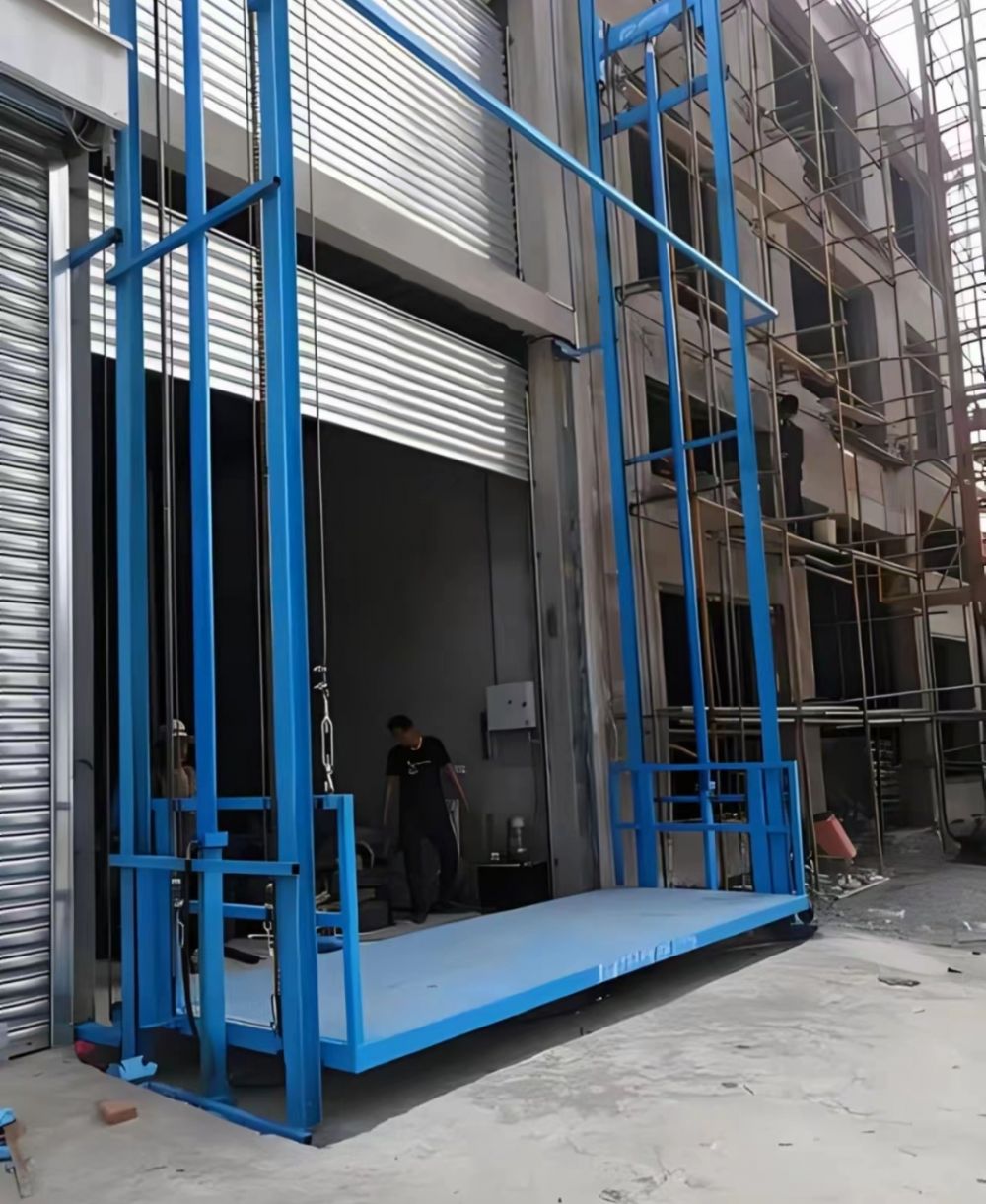 鏈條導軌式液壓升降機、液壓升降機、載貨平臺
