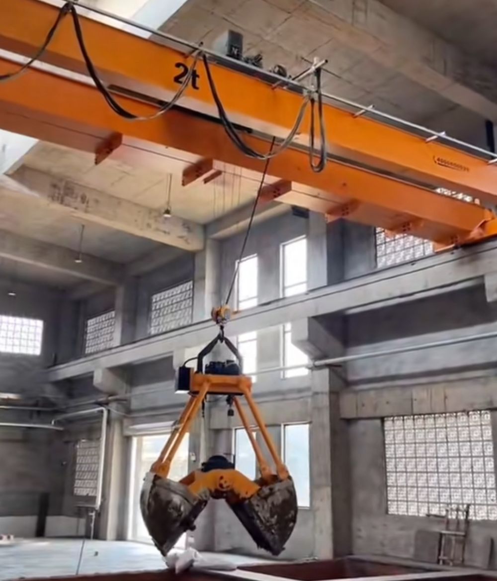 西安抓斗吊廠家、QZ型抓斗橋式起重機(jī)、抓斗航車