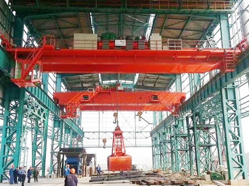 大連起重機、QZ型電動抓斗雙梁橋式起重機