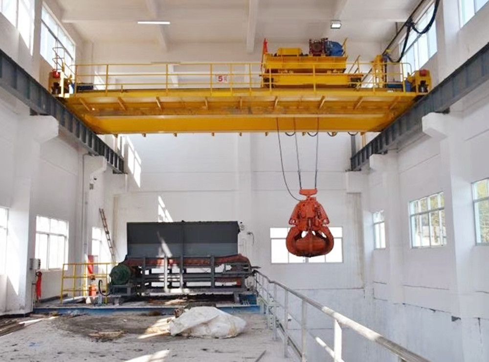 貴州抓斗吊、黔東南凱里垃圾吊、垃圾處理抓斗橋式起重機(jī)