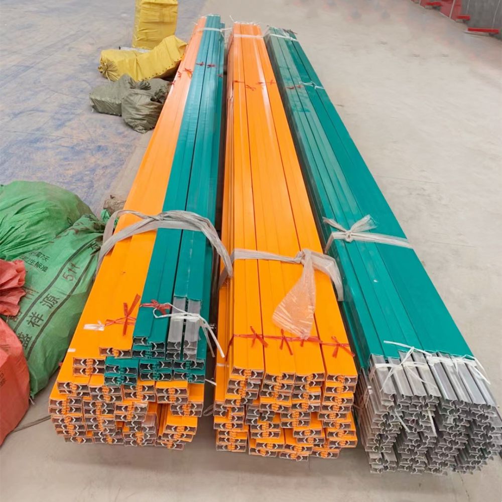 H型單極鋁滑觸線廠家批發(fā)、起重機(jī)龍門吊大車改滑觸線供電施工