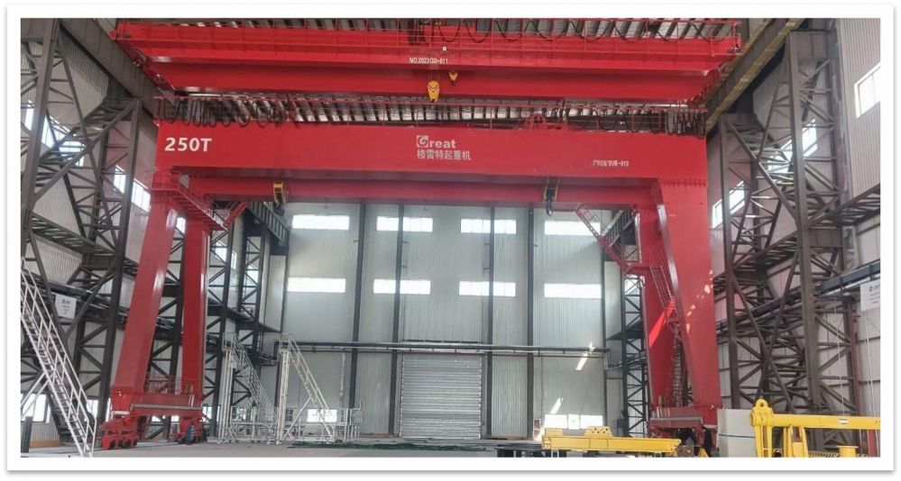 舟山惠生ME250T+125T 門式起重機