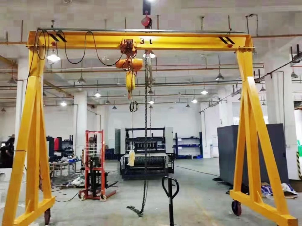 小型龍門吊、手推龍門架、小型門式起重機(jī)廠家制造、安裝維修