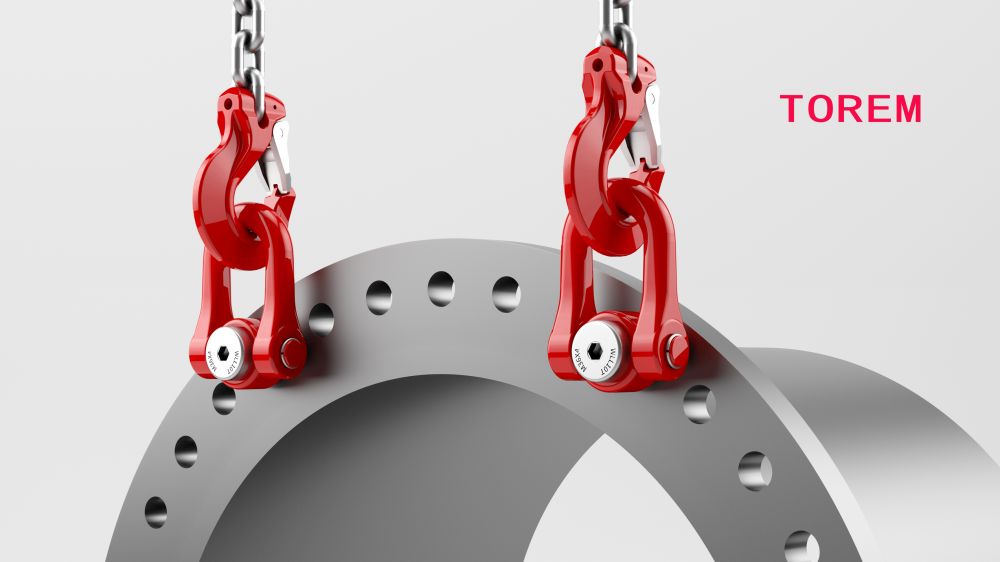 U型旋轉(zhuǎn)吊環(huán)，任意方向拉力均相同